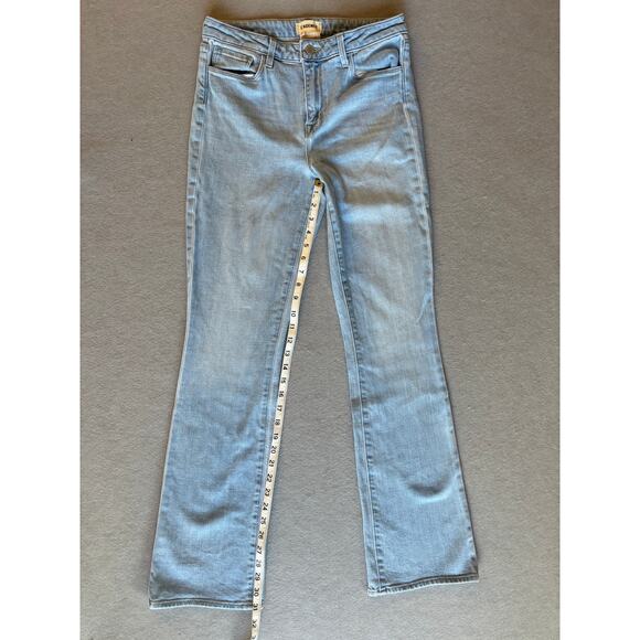 L'AGENCE Oriana high-rise straight-leg jeans sierra light wash 27 - Picture 4 of 7